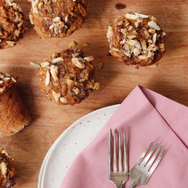 pumpkin morning glory muffins