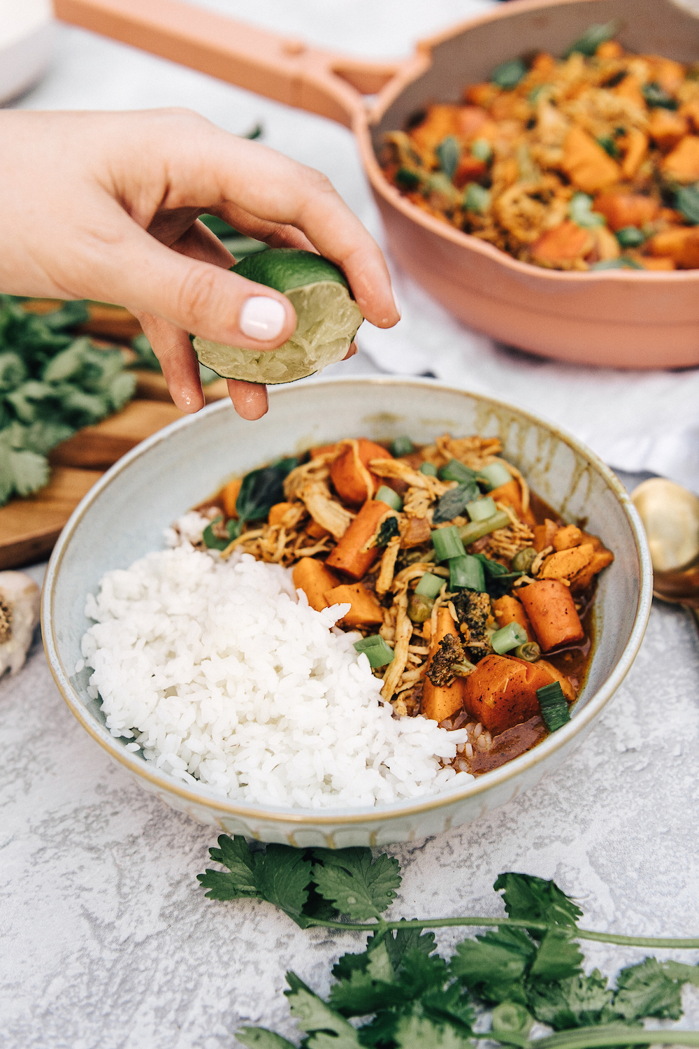 coconut-curry-chicken-lemongrass-sweet-potato_healthy holiday ingredient swaps