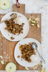 easy apple crumble