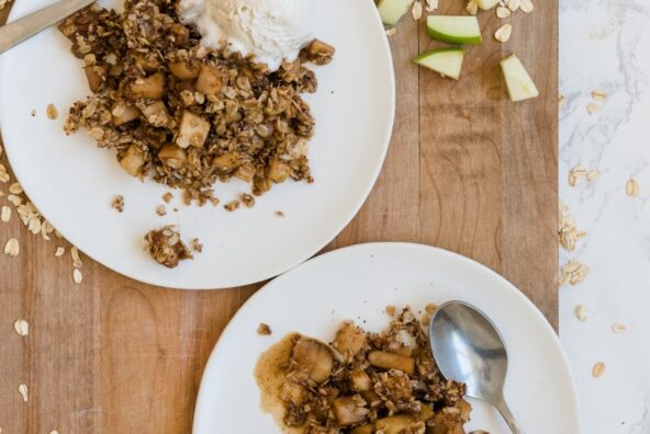 easy apple crumble