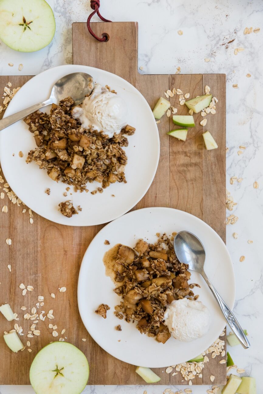 easy apple crumble