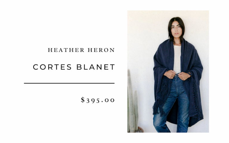 HEATHER HERON : CORTES BLANKET