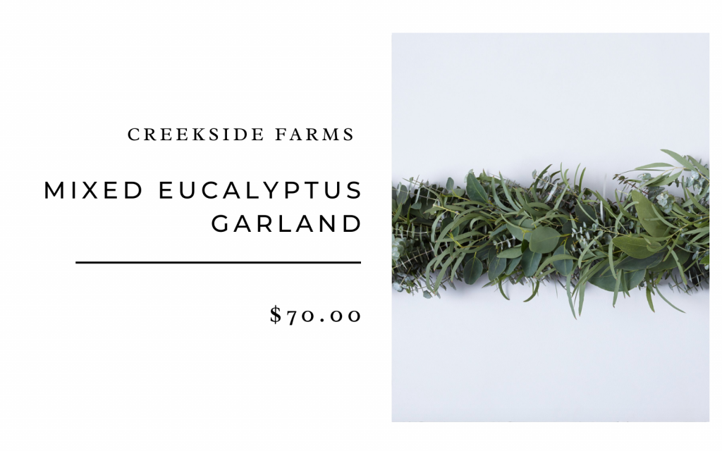 creekside farms eucalyptus garland
