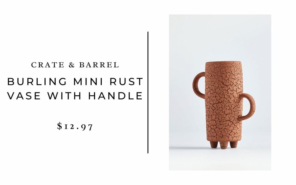 Crate & Barrel vase