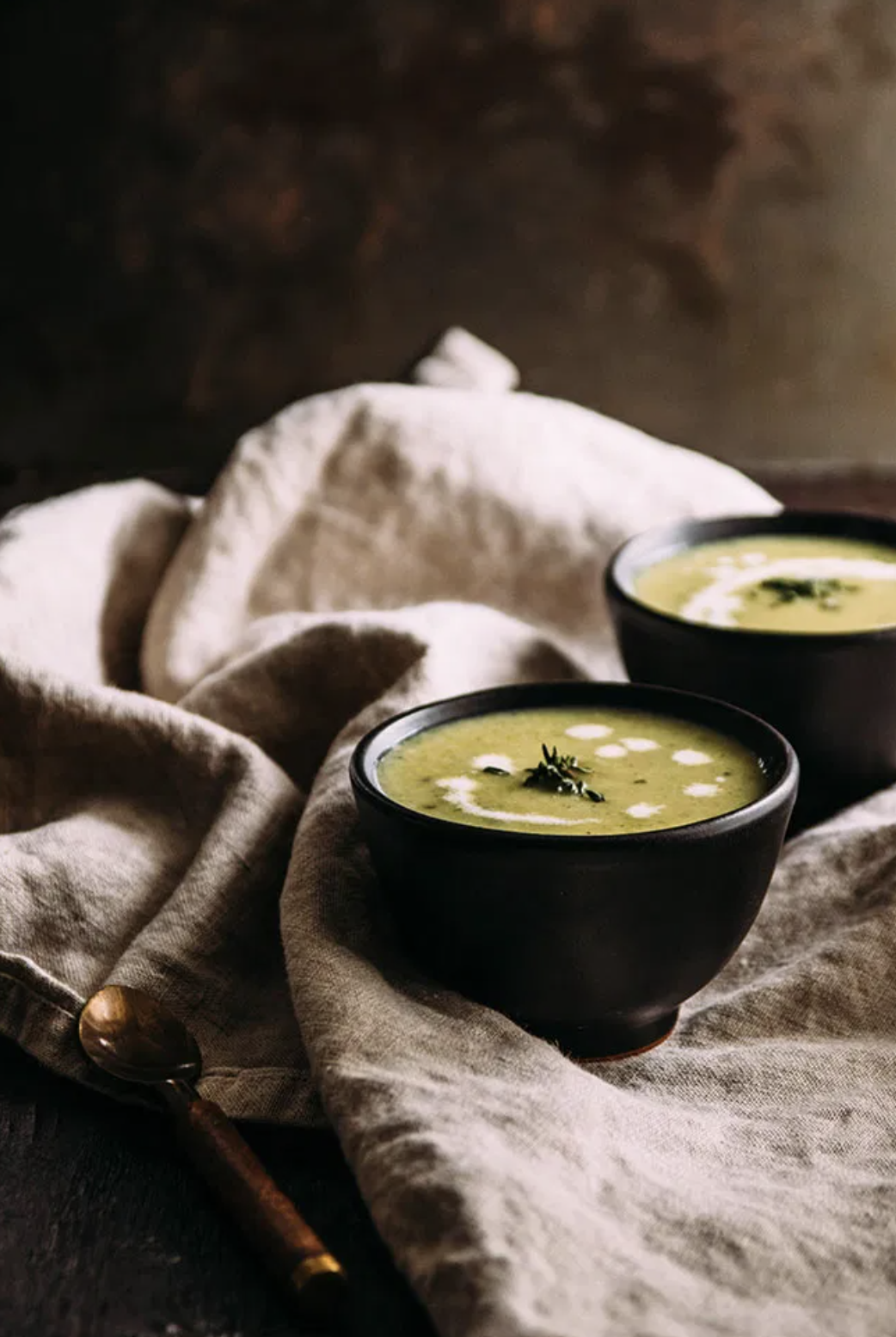 Creamy Leak and Potato Soup_healthy soup recipes