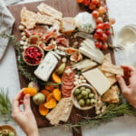 Holiday cheeseboard