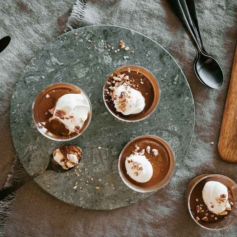 Salted Caramel Pots de Creme recipe