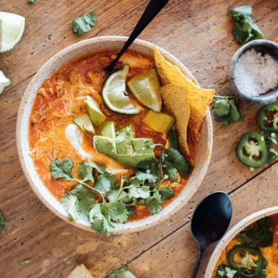 easy mexican chicken tortilla soup