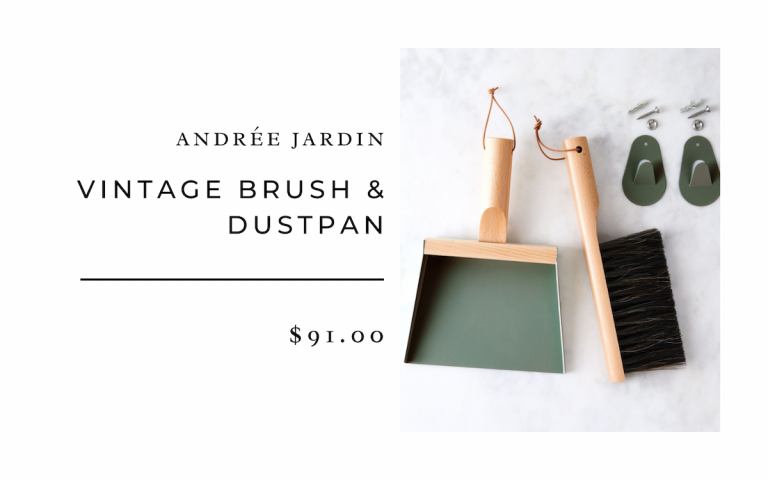 Andrée Jardin Vintage Brush & Dustpan