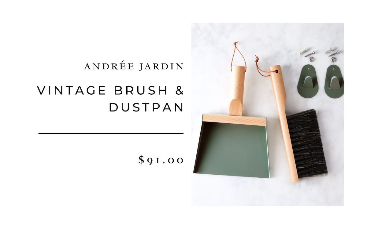 Andrée Jardin Vintage Brush & Dustpan