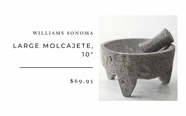 Williams Sonoma Large Molcajete