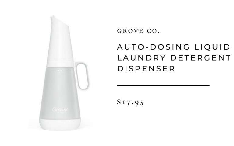 Grove Co. Auto-Dosing Liquid Laundry Detergent Dispenser 