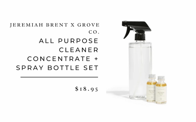 Jeremiah Brent x Grove Co. All Purpose Cleaner Concentrate + Spray Bottle Set