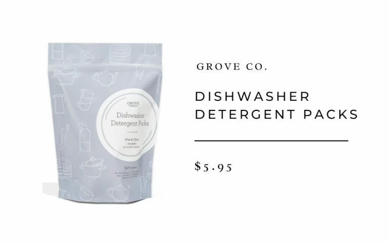 Grove Co. Dishwasher Detergent Packs