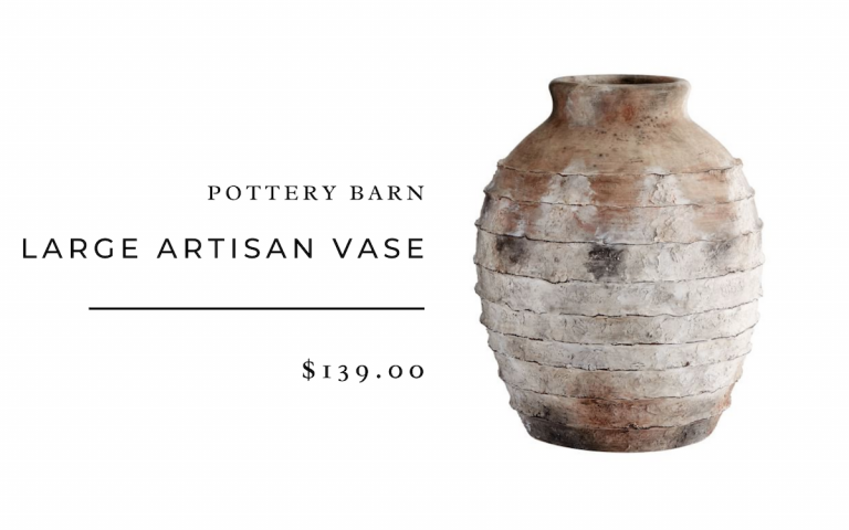 PB Large artisan vase