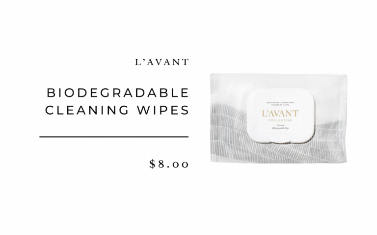 L’Avant Biodegradable Cleaning Wipes