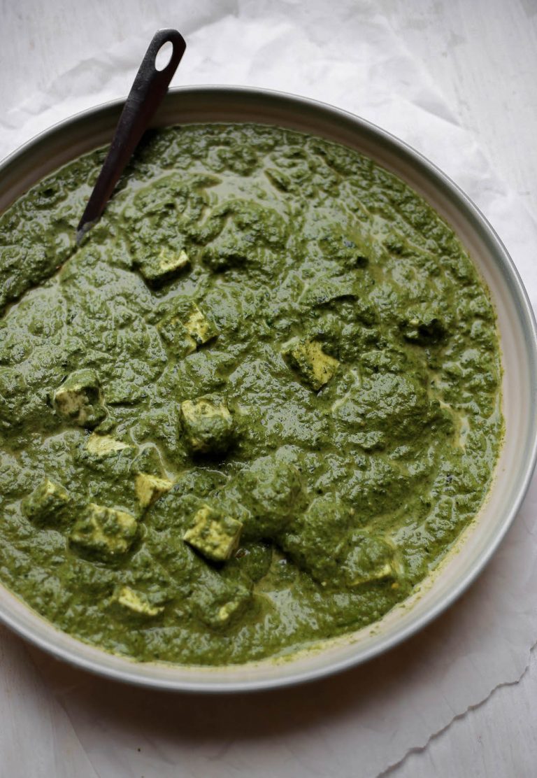 healthy saag paneer recipe