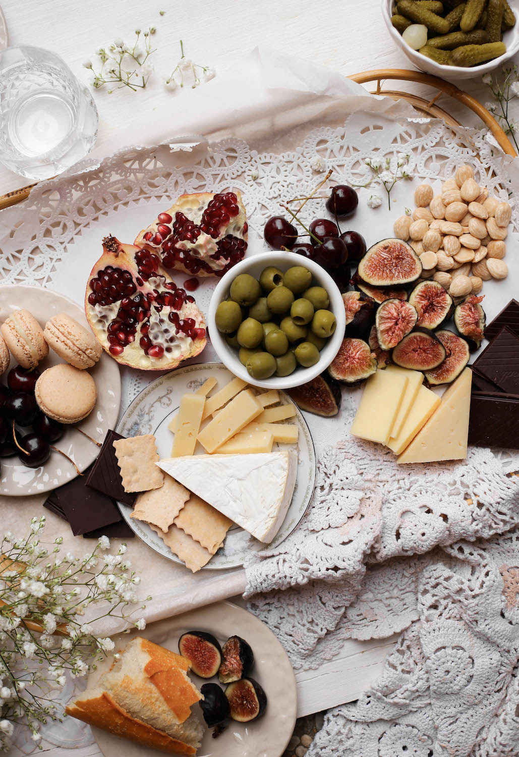 valentines day cheeseboard for two - small batch cheeseboard