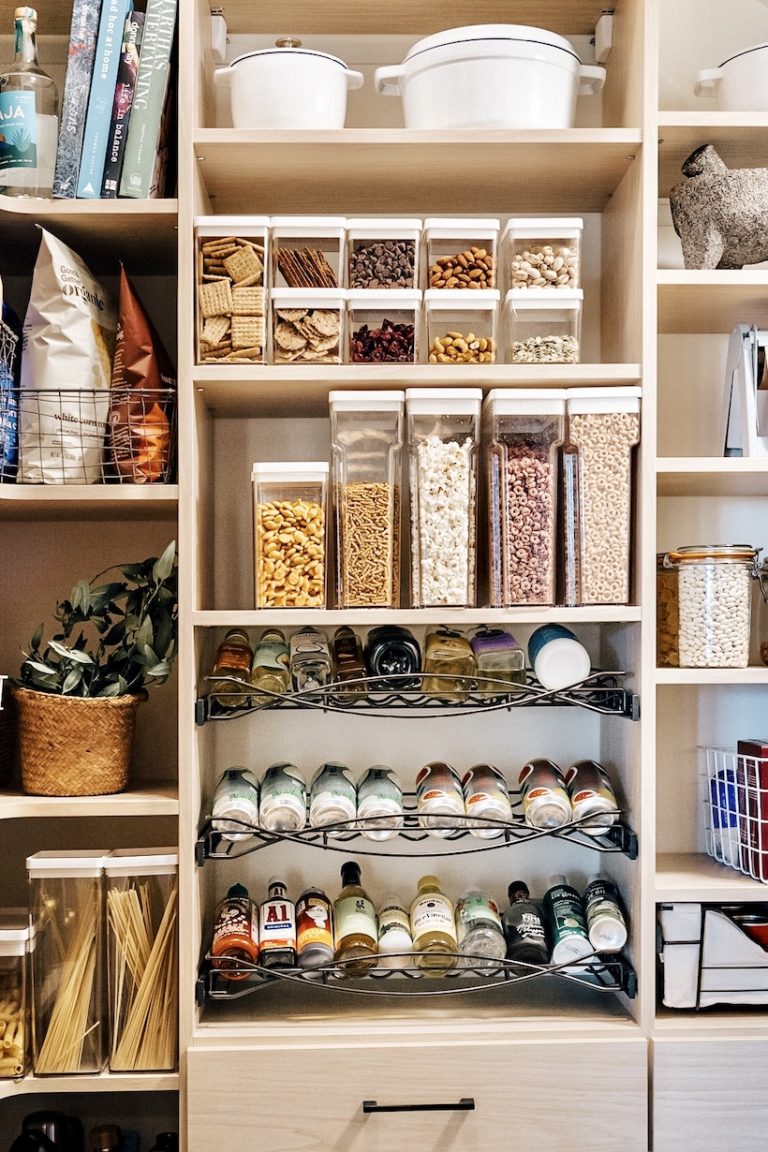 Camille Styles pantry organization system