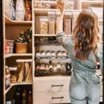Camille Styles organized pantry - California Closets