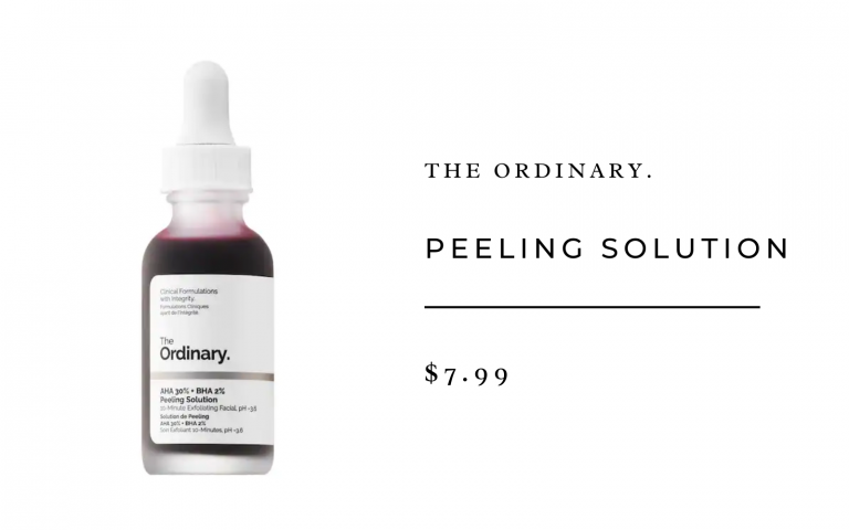 The Ordinary Peeling Solution