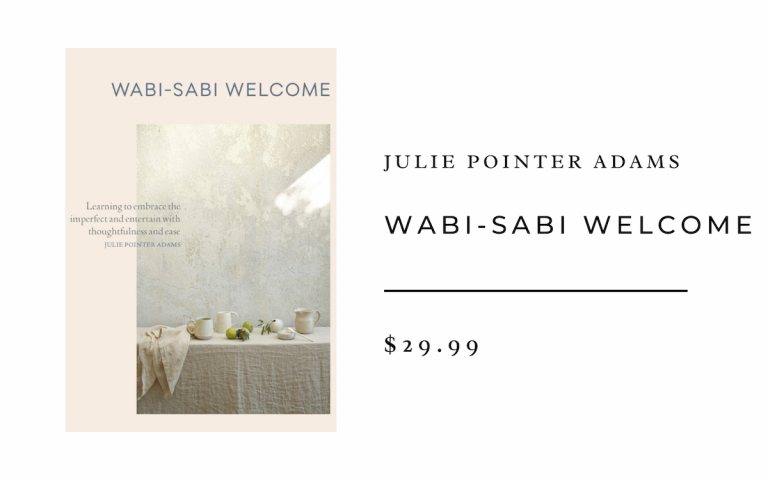 Wabi Sabi Welcome by Julie Pointer Adams
