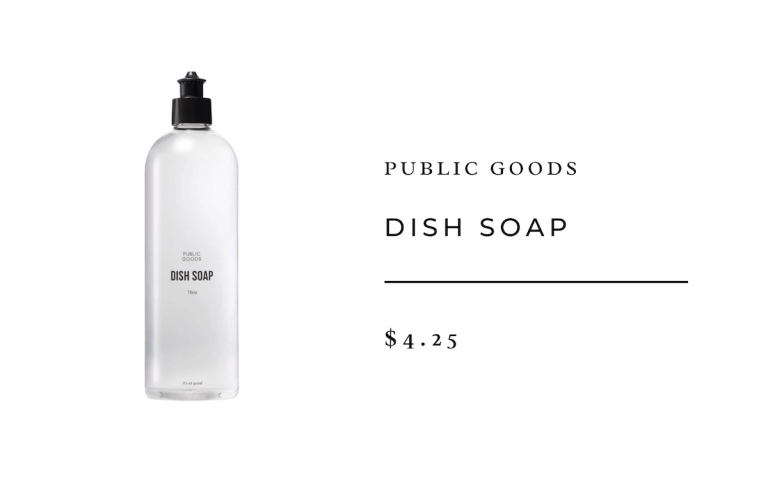 Public Goods Dish Soap