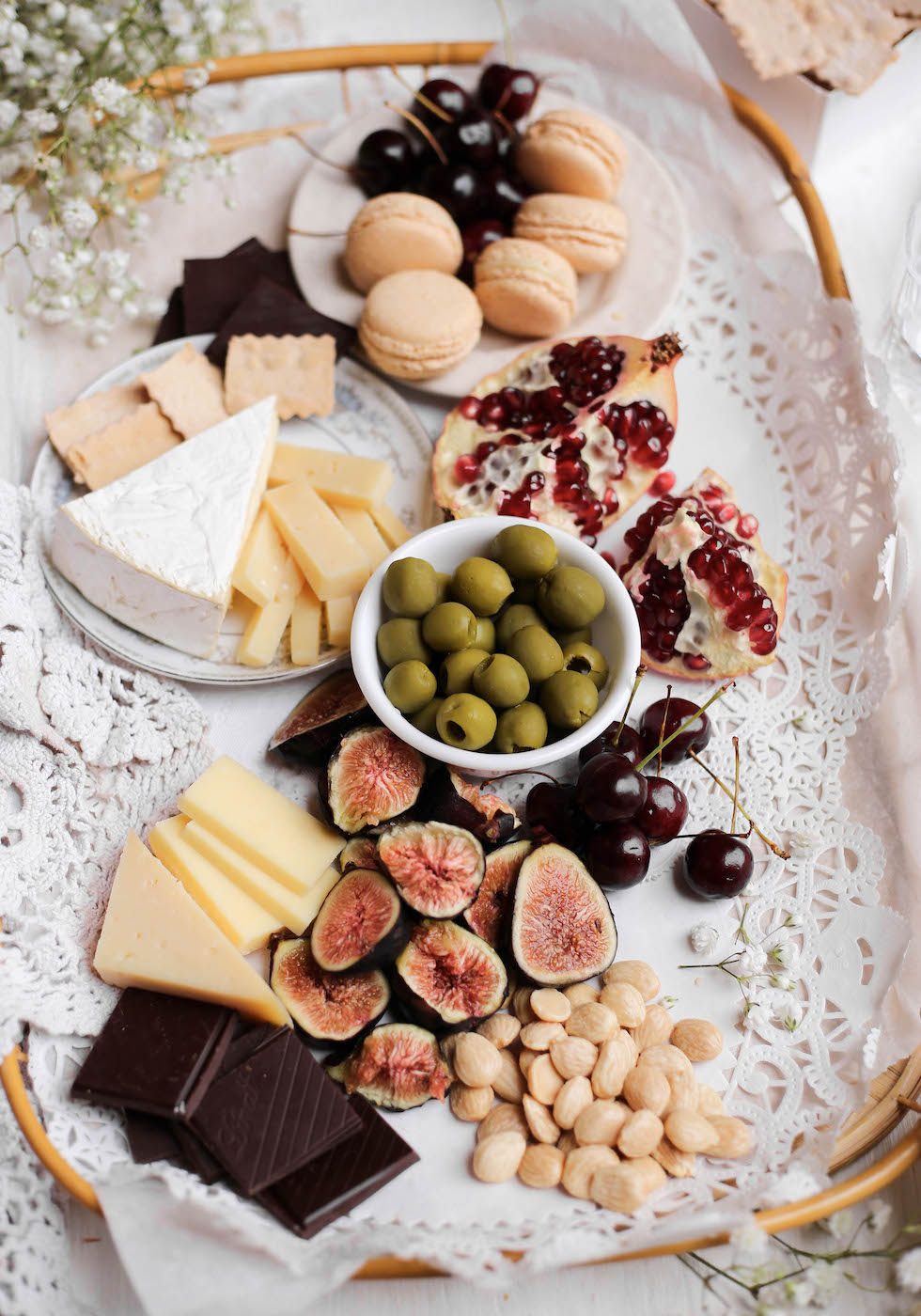 valentines day cheeseboard for two - small batch cheeseboard