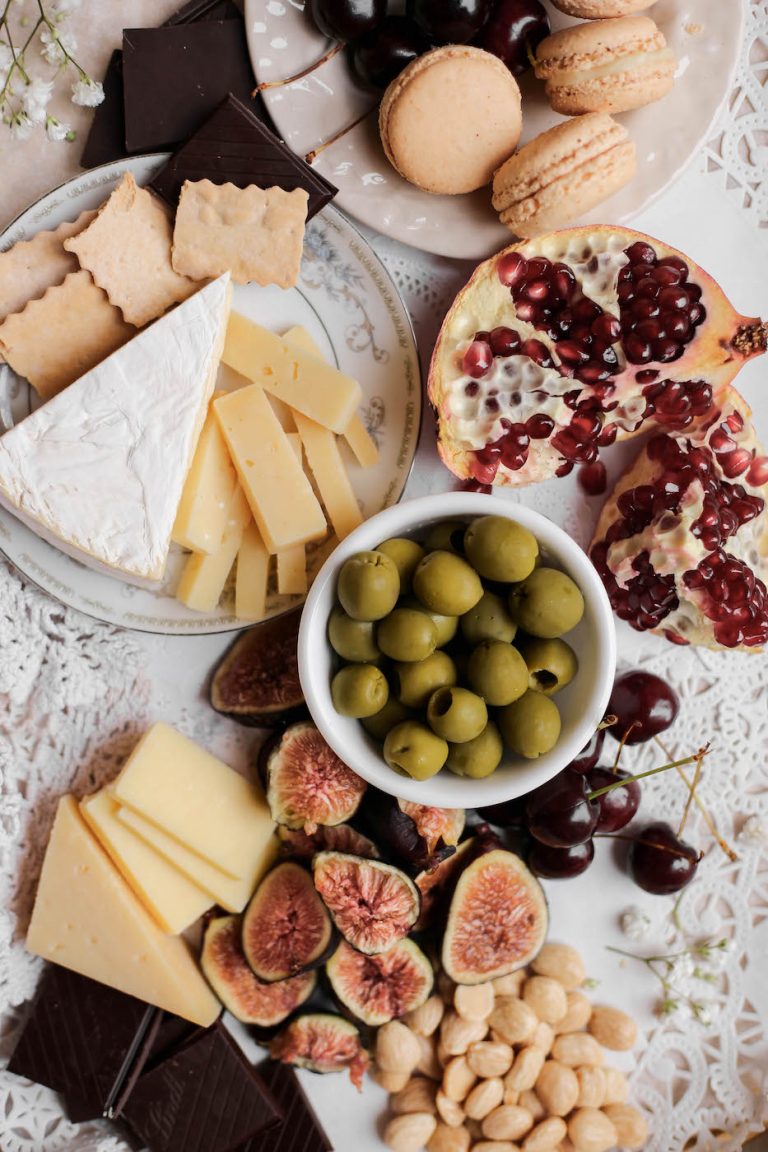 valentines day cheeseboard for two - small batch cheeseboard