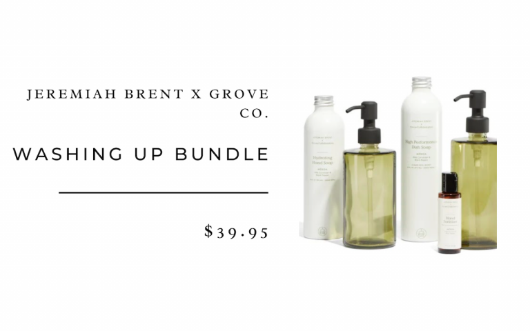 Jeremiah Brent x Grove Co. Washing Up Bundle