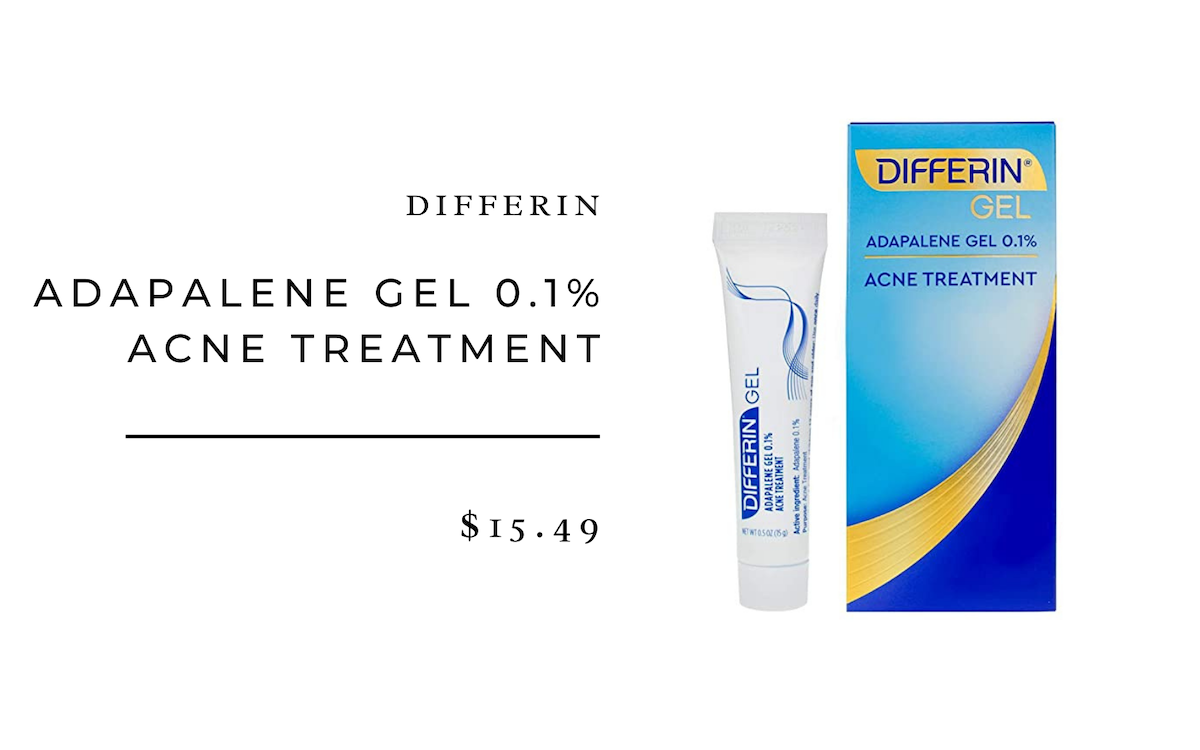 Differin Adapalene Gel 0.1% Acne Treatment
