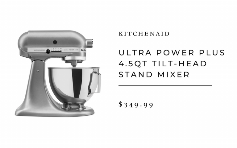 KitchenAid Ultra Power Plus 4.5qt Tilt-Head Stand Mixer