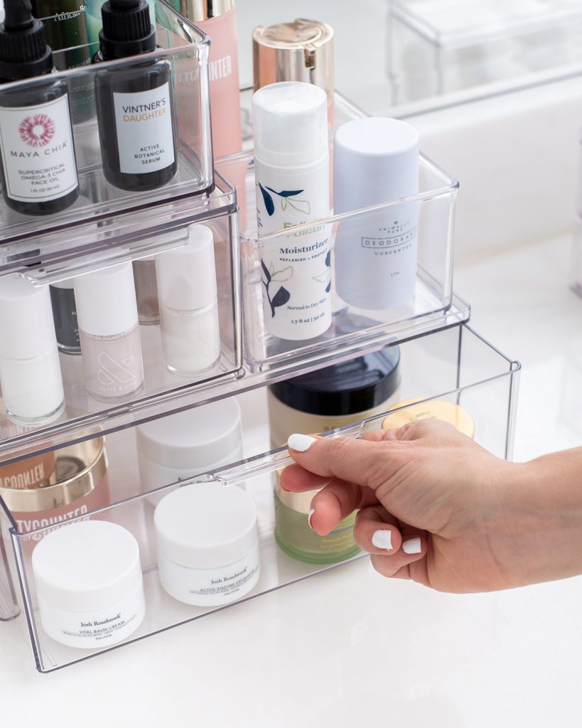 skincare storage container