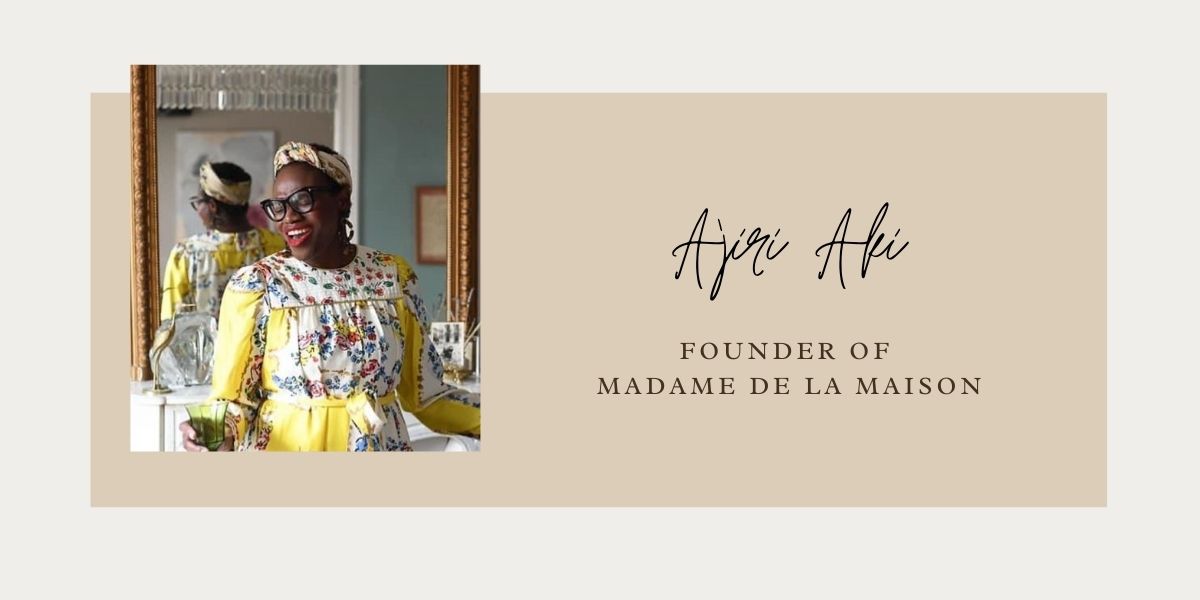 Ajiri Aki-Paris-Madame De La Maison