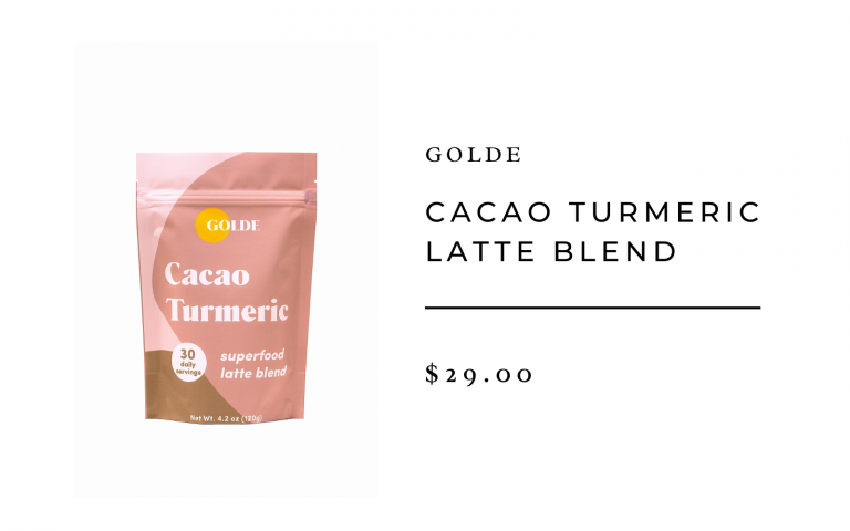 plow cocoa turmeric mixture