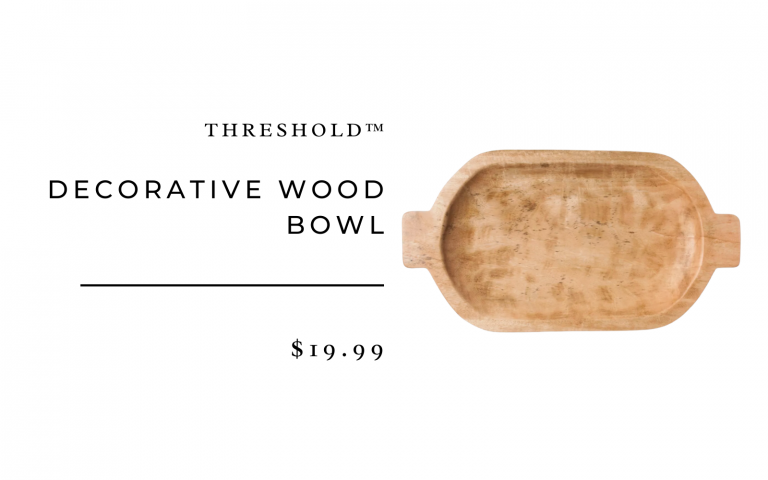 Decorative Wood Bowl - Threshold™