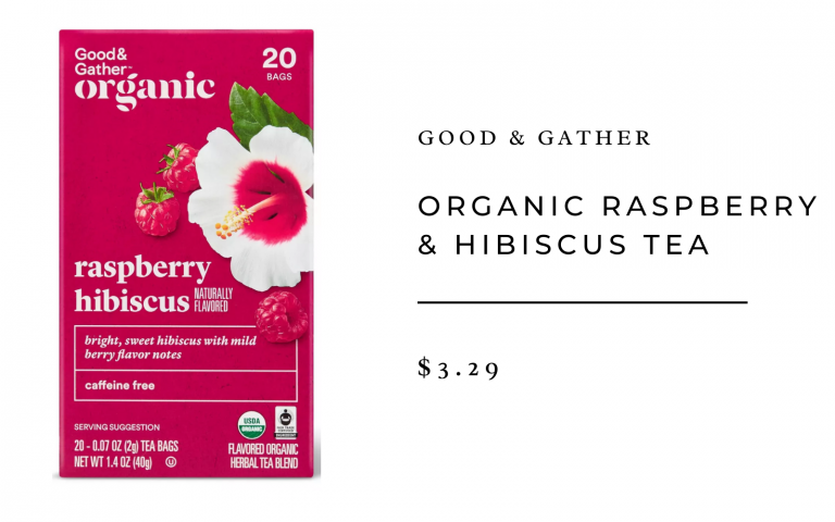 Good & Gather Organic Raspberry Hibiscus Tea