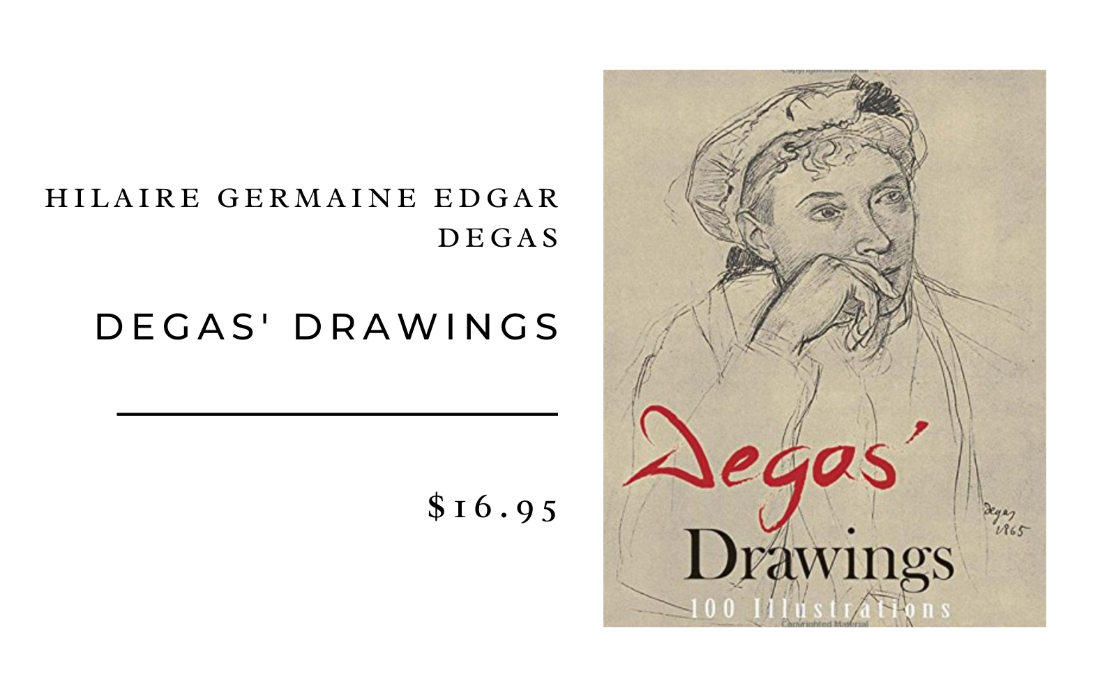 Degas' Drawings book