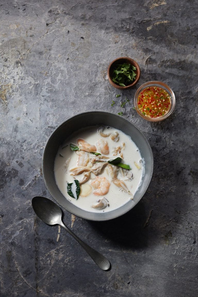 Coconut Soup (Tom Kha Kai) from Thai Fresh in Austin