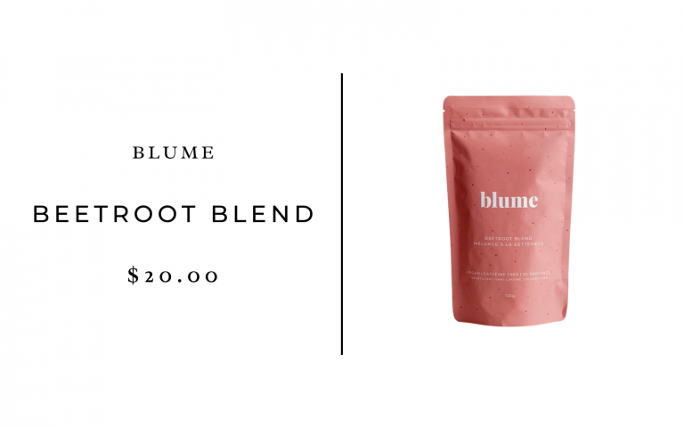 blume beet mixture latte