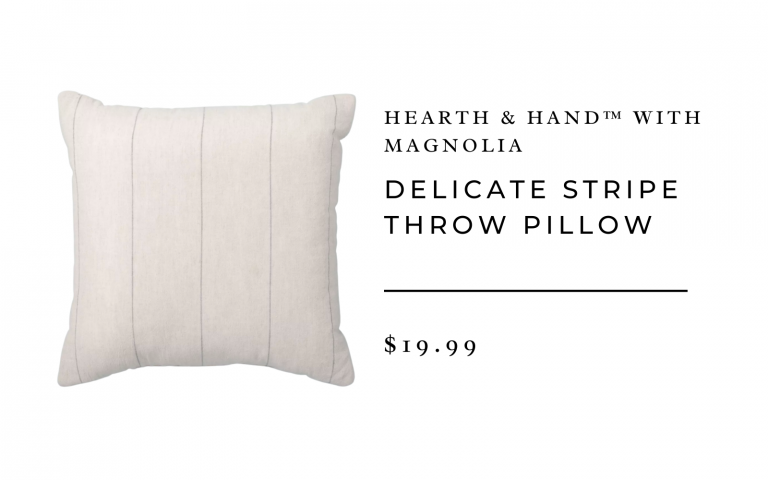 Delicate Stripe Throw Pillow - Hearth & Hand™ with Magnolia