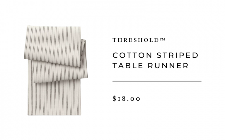 Cotton Striped Table Runner - Threshold™