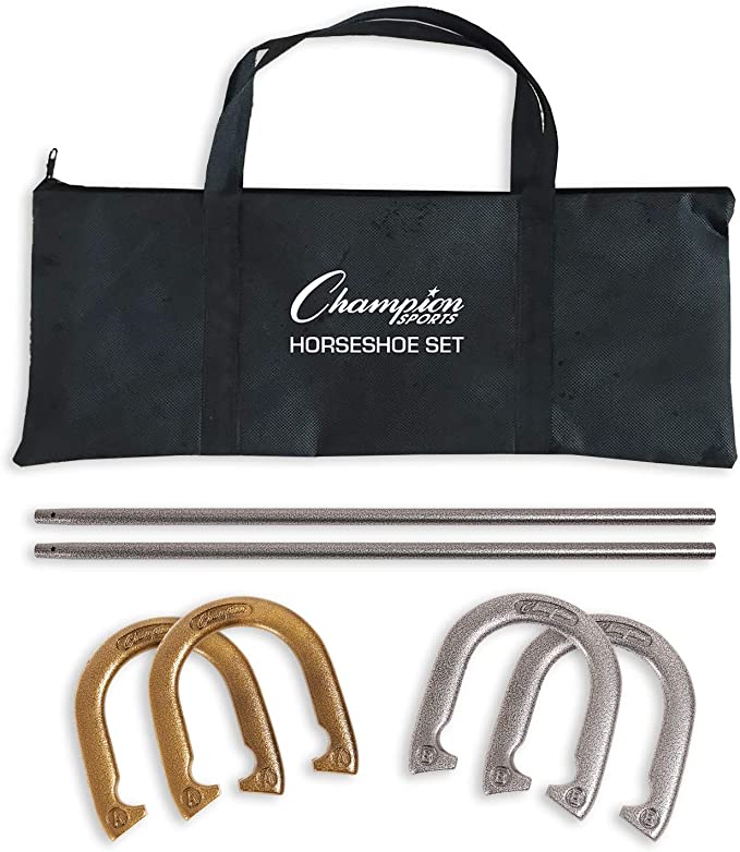 Champion Sports horseshoe set