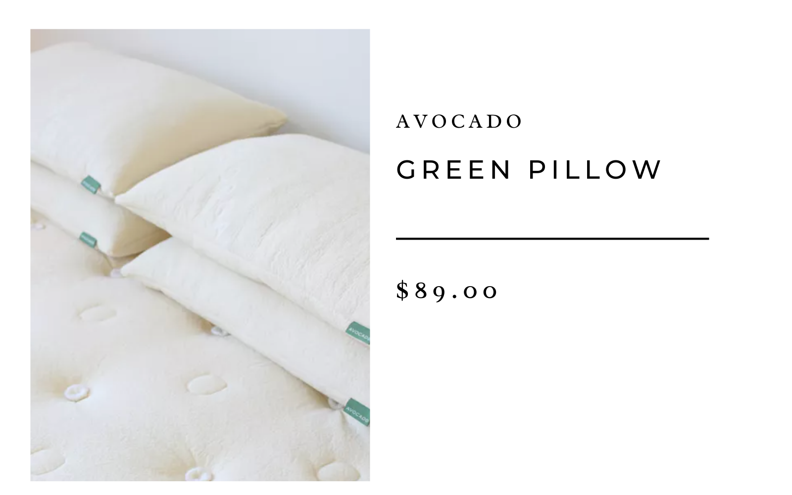 Avocado Green Pillow