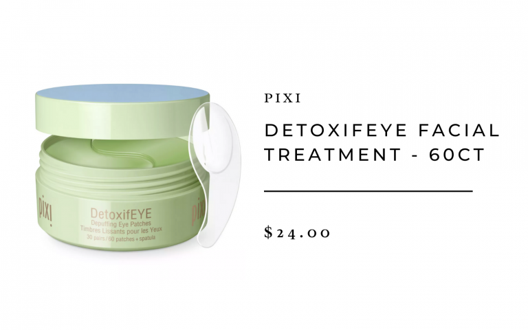 Pixi DetoxifEYE Facial Treatment - 60ct