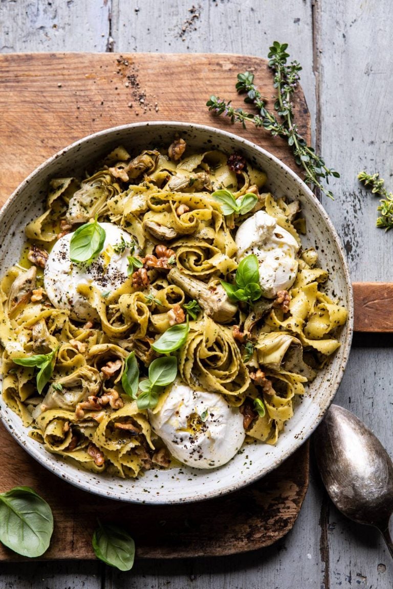 Roasted-Lemon-Artichoke-and-Browned-Butter-Pasta-1