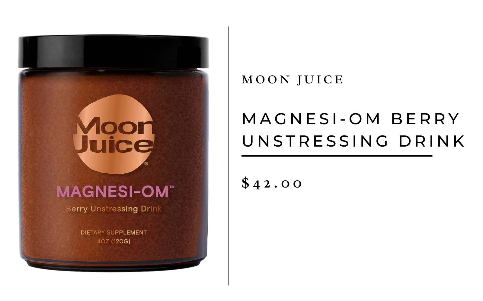 Moon Juice Magnesi-Om Berry Unstressing Drink