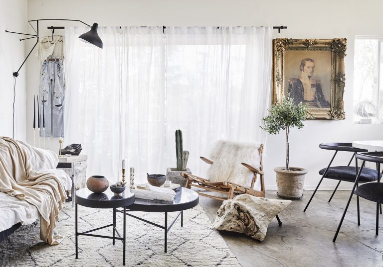 Sacha Strebe living room design concept