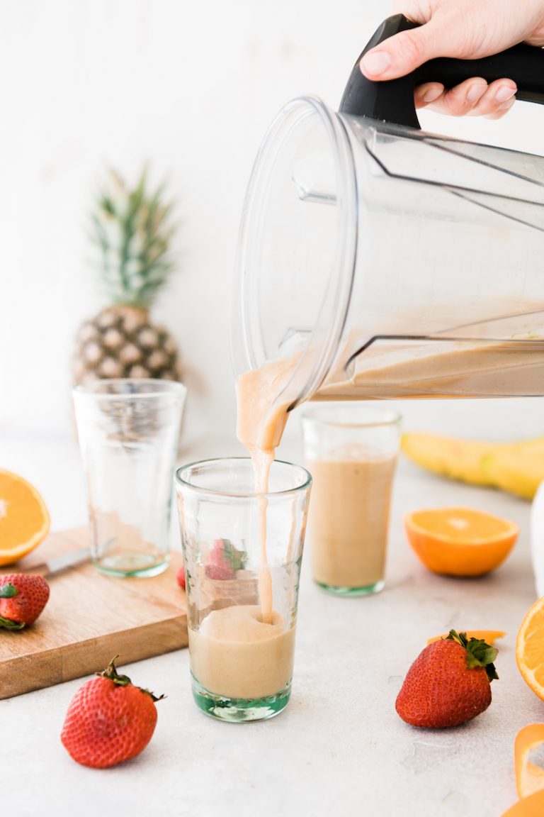 A Healthy Tropical Smoothie Recipe That Kids Love Too