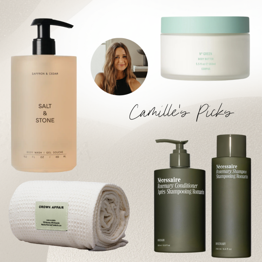 Camille Styles Best Shower Products